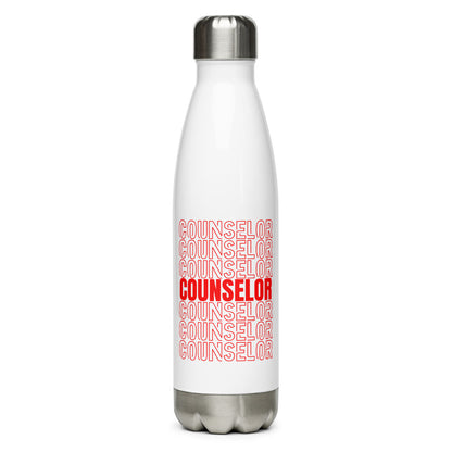 Counselors Stay Hydrated - Water Bottle